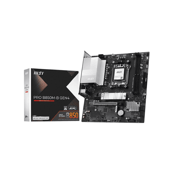 MSI PRO B850M-B GEN4 AM5 Micro ATX [PRO B850M-B GEN4] AM5 B850