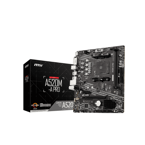 MSI A520M-A PRO [A520M-A PRO] AM4 A520