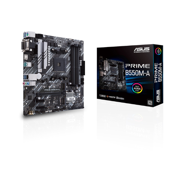 Imagen del Asus PRIME B550M-A AM4 B550