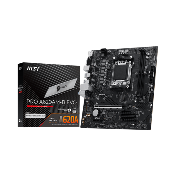 Imagen del MSI PRO A620AM-B EVO AM5 A620