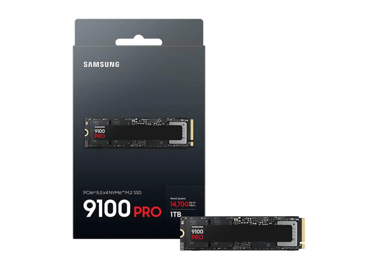 Imagen del Samsung Almacenamiento SSD 1TB | Samsung 9100 PRO | PCIe 5.0 x4 | 1 GB DRAM | NVMe M.2 1TB PCIe 5.0